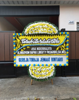 Papan Bunga Duka di Jaten